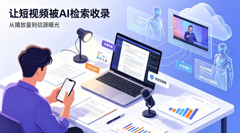 台湾短视频创作者新必修课：吃透 GEO 优化，让抖音内容被豆包、DeepSeek、元宝智能体收录